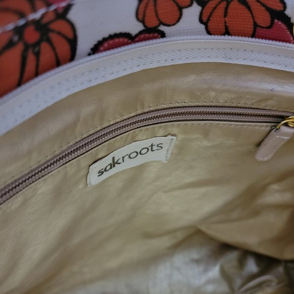 Sakroots Bag NWOT Contrast Floral Fabric Large Tote bag - Picture 3 of 16